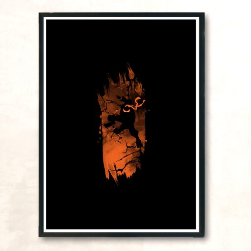 Teenage Mutant Ninja Turtle Michelangelo Modern Poster Print