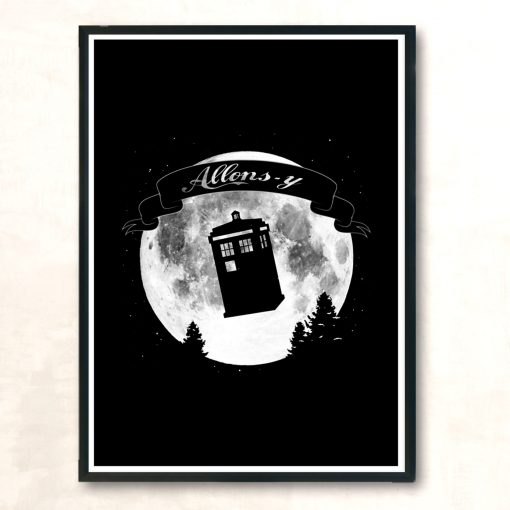 Ten In The Night Modern Poster Print