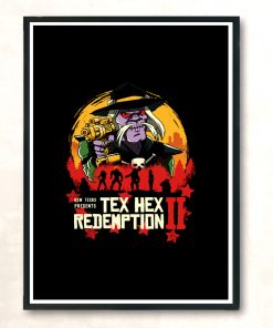 Tex Hex Redemption Ii Modern Poster Print