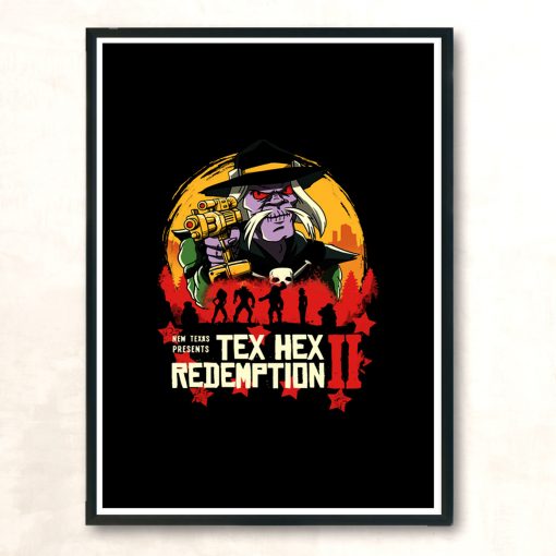 Tex Hex Redemption Ii Modern Poster Print