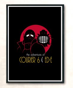 The Adventures Of Courier 6 And Ed E Modern Poster Print