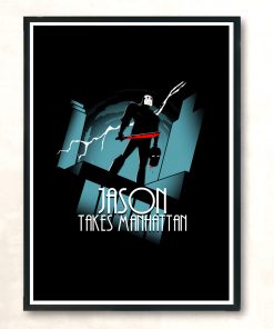 The Animated Slasher Modern Poster Print