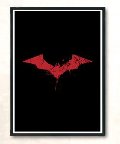 The Bat Modern Poster Print