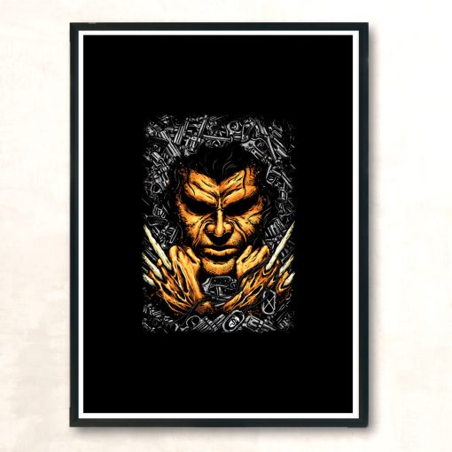 The Berserker Modern Poster Print