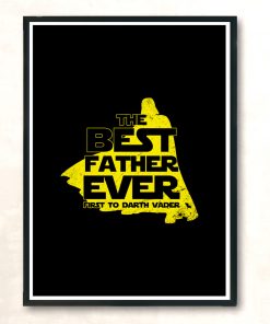 The Best Father Ever C Modern Poster Print