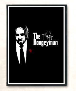 The Boogeyman Modern Poster Print