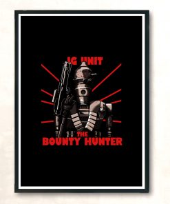 The Bounty Hunter V2 Modern Poster Print