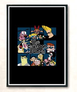 The Cartoon Bunch Modern Poster Print