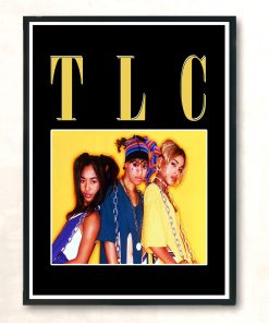 Tlc Girl Vintage Wall Poster