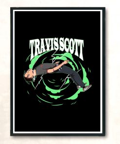 Travis Scott Look Mom I Can Fly Astroworld Merch 2019a Vintage Wall Poster