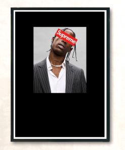 Travis Scott Supreme Huge Wall Poster