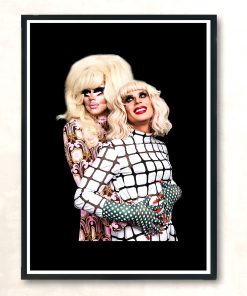 Trixie Mattel And Katya Titanic Vintage Wall Poster