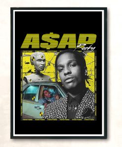 Vintage Asap Rocky Testing Huge Wall Poster