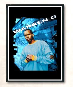 Vintage Warren G Rapper Vintage Wall Poster