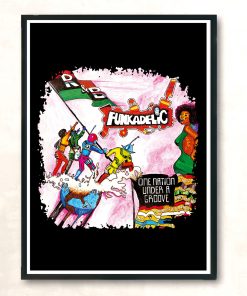 Funkadelic One Nation Aesthetic Wall Poster