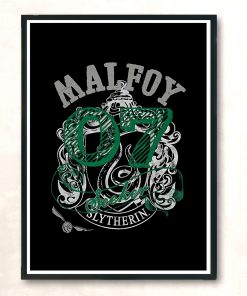 Harry Potter Draco Malfoy Seeker Aesthetic Wall Poster