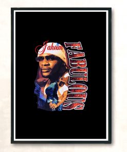 Jaheim Fabulous American Rapper Aesthetic Wall Poster