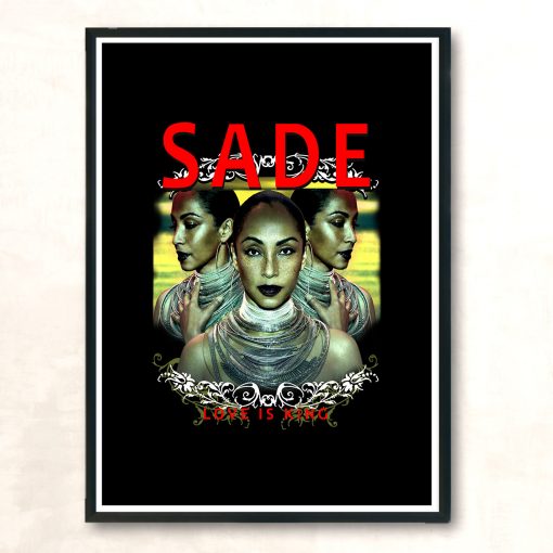 Sade Love Is King Baby Onesies Style Aesthetic Wall Poster