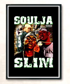 Soulja Slim Hip Hop Retro Aesthetic Wall Poster