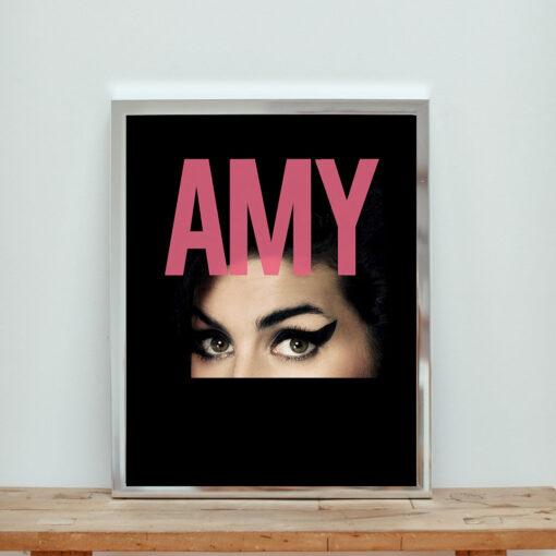 Amy Winehouse Movies Aesthetic Wall Poster