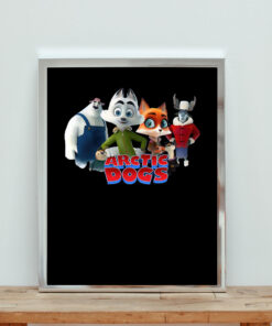 Arctic Dogs Aesthetic Wall Poster