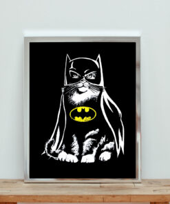 Bat Cat Aesthetic Wall Poster