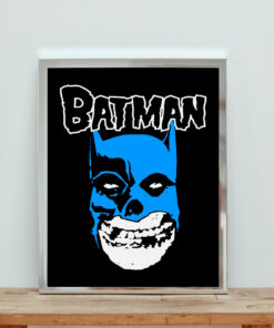 Batfits Skull Metalhead Aesthetic Wall Poster