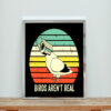 Birds Are Not Real Aesthetic Wall Poster