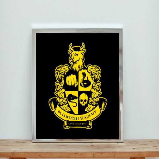 Bullworth Rockstar Academy Aesthetic Wall Poster