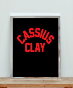 Cassius Clay Aesthetic Wall Poster