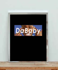 Dababy Blue Box Aesthetic Wall Poster