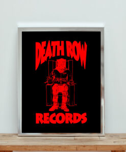 Death Row Aesthetic Wall Poster