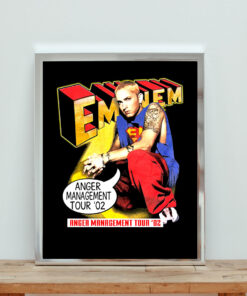 Eminem Superman Anger Management Aesthetic Wall Poster