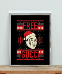 Free Gucci Mane Ugly Sweater Aesthetic Wall Poster