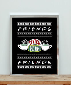 Friends Central Perk Fix Aesthetic Wall Poster