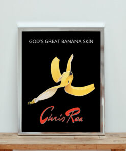 God's Great Banana Skin Aesthetic Wall Poster