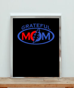 Grateful Mom Aesthetic Wall Poster