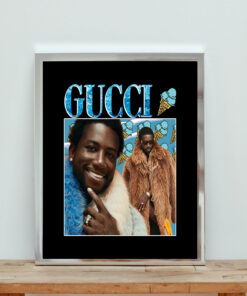 Gucci Mane 90 S Rapper Aesthetic Wall Poster