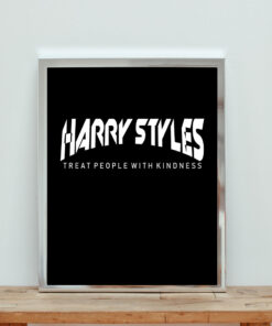 Harry Styles Treat People With Kindness Aesthetic Wall Poster