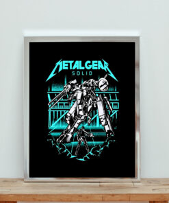 Heavy Metal Gear Aesthetic Wall Poster