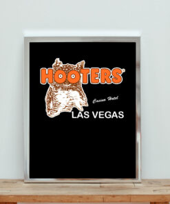 Hooters Casino Las Vegas Aesthetic Wall Poster