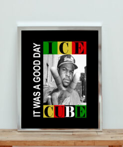 Ice Cube Triple Double Aesthetic Wall Poster