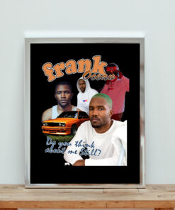 Inspired Rap Frank Ocean Tour Aesthetic Wall Poster