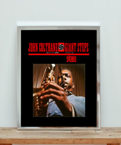 John Coltrane Jazz Aesthetic Wall Poster