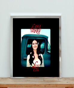 Lana Del Rey Rose Lust For Life Aesthetic Wall Poster