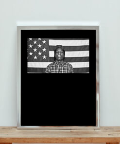 Live Love Asap Rocky Hip Hop Aesthetic Wall Poster