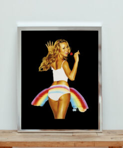 Mariah Carey Rainbow Aesthetic Wall Poster