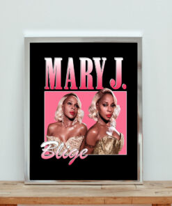 Mary J Blige Rapper Aesthetic Wall Poster