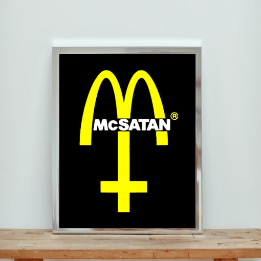 Mc Satan Aesthetic Wall Poster