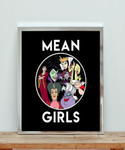 Mean Girls Villain Aesthetic Wall Poster